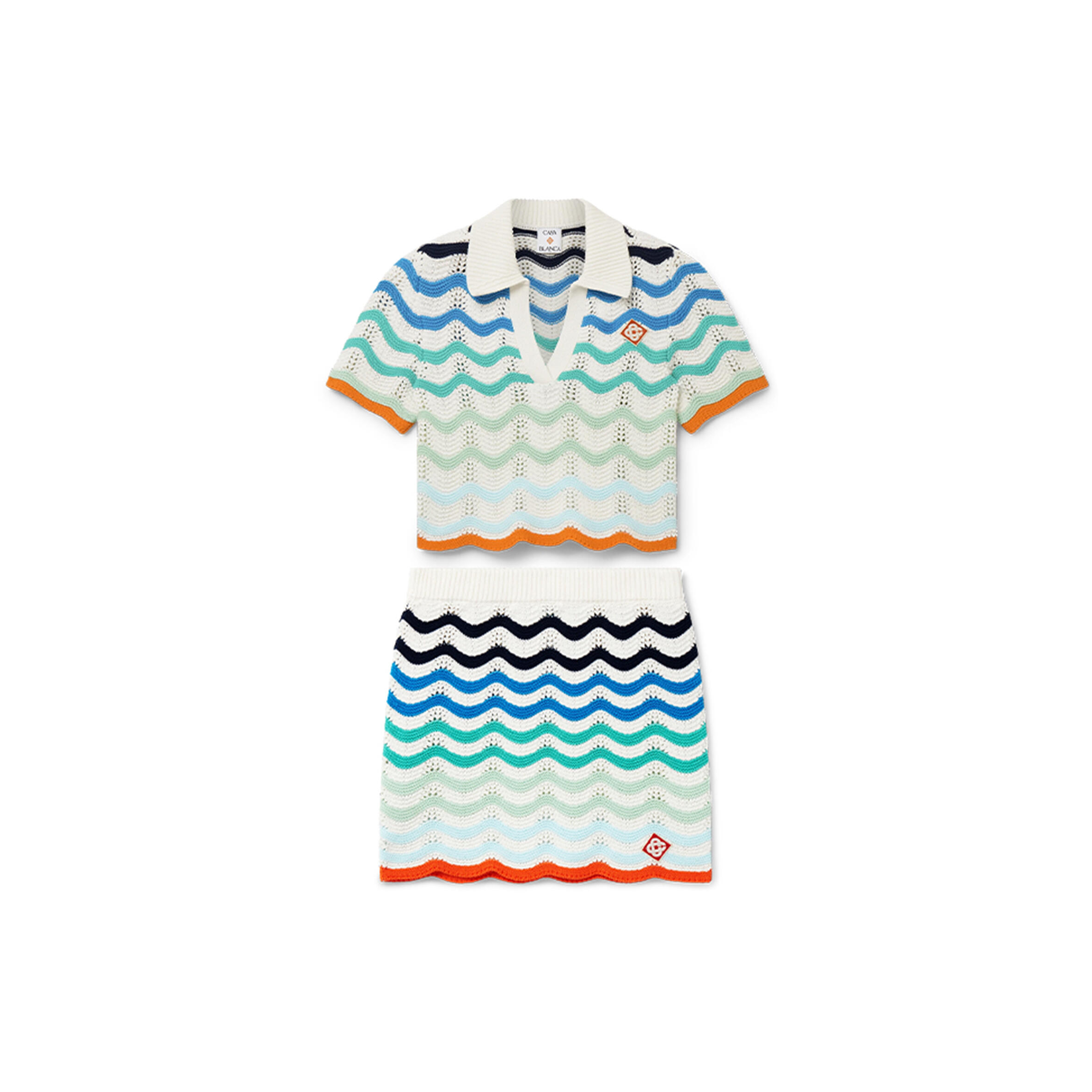 CASABLANCAPARIS GRADIENT WAVE CROCHET KIT WS25-KW-967-01